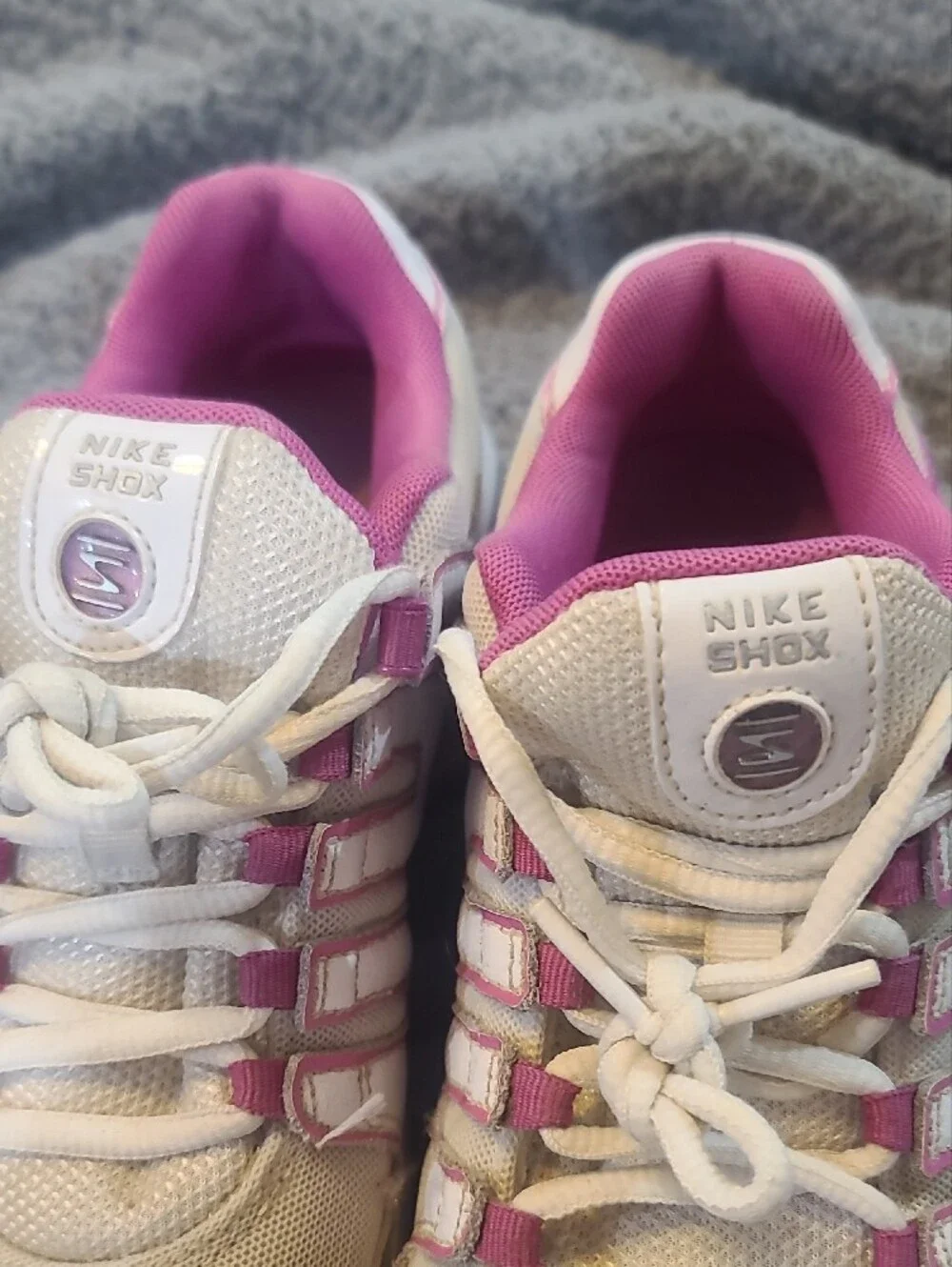 Nike Women’s Pink and White Athletic Sneakers